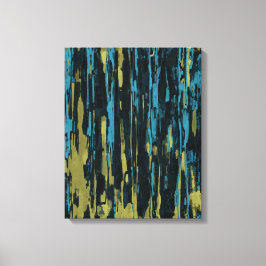 窓の雨～ 16X20 1.5インチ厚さ キャンバスプリント