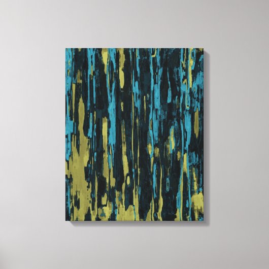 窓の雨～ 16X20 1.5インチ厚さ キャンバスプリント (正面)