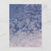 窓の雪 ポストカード (正面)
