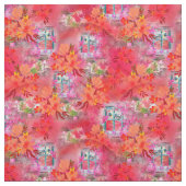 窓のViva Magenta 2023少女 ファブリック (見本)