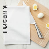 窓を掃除する キッチンタオル (四つ折り)