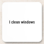窓を掃除する コースター (正面)