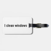 窓を掃除する ラゲッジタグ (裏面横)