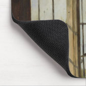 窓を通したエルベ川の眺め、1838年 マウスパッド (コーナー)