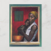 窓を通して1992 ポストカード (正面)