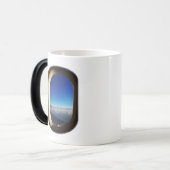 窓を通して、世界を見て下さい! モーフィングマグカップ (正面左)