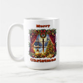 窓を通る休日 コーヒーマグカップ (左)