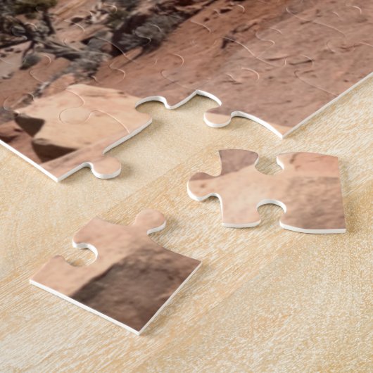 窓アーチ – アーチ国立公園葉書 ジグソーパズル (側面)