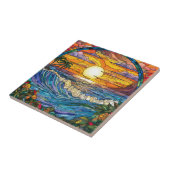 窓エレガントビーチ タイル (側面)