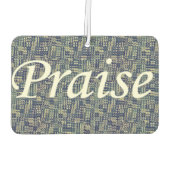 窓ガラスの間の賞賛 カーエアーフレッシュナー (裏面)