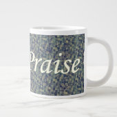 窓ガラスの間の賞賛 ジャンボコーヒーマグカップ (右)