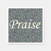 窓ガラスの間の賞賛 スタンダードカクテルナプキン (正面)