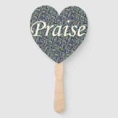 窓ガラスの間の賞賛 ハンドファン (裏面)