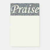 窓ガラスの間の賞賛 ポストイット (正面)