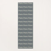 窓ガラスの間の賞賛 ヨガマット (裏面)