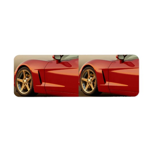 窓クラシック車の分割 ラベル (正面)