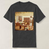 窓クリーナー Tシャツ (デザイン正面)