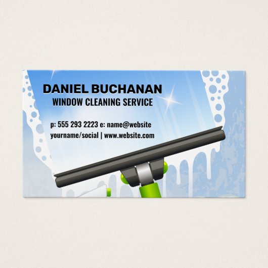 窓スキージ |シャボン玉 (正面)