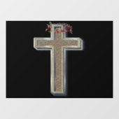 窓ステッカー 黒背景 (シート)