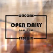 窓ドアステッカー ウィンドウサイン (シート2)