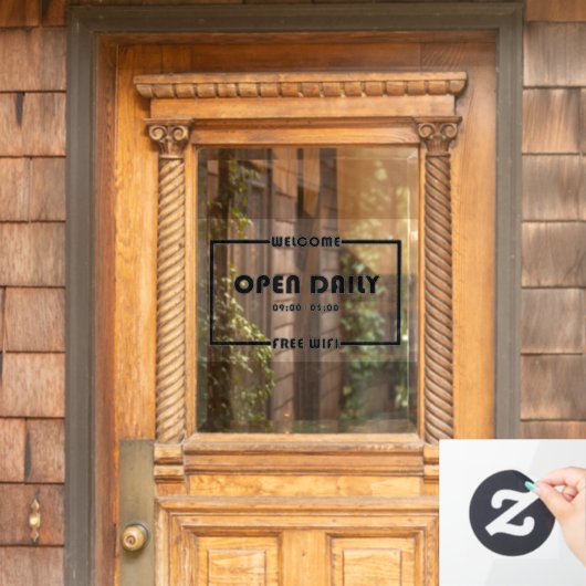 窓ドアステッカー ウィンドウサイン (ホームデコレーション)