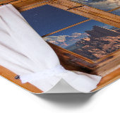 窓ビュフェイクーファンタジーワールドプラネットエイリアン宇宙 ポスター (角)