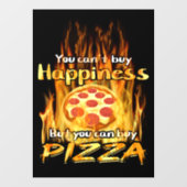 窓ピザショップやフードショップに固執 ウィンドウサイン (シート)