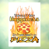 窓ピザショップやフードショップに固執 ウィンドウサイン (シート3)