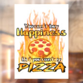 窓ピザショップやフードショップに固執 ウィンドウサイン (シート2)