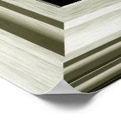 窓ポスタフェイクートロピカルサンセットリラックスズ ポスター (角)