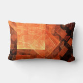 窓ライト抽象芸術アートランバーピロー ランバークッション (裏面)