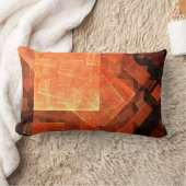 窓ライト抽象芸術アートランバーピロー ランバークッション (ブランケット)