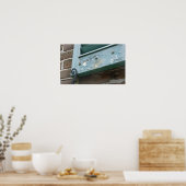 窓ラッチチャールストン ポスター (キッチン)