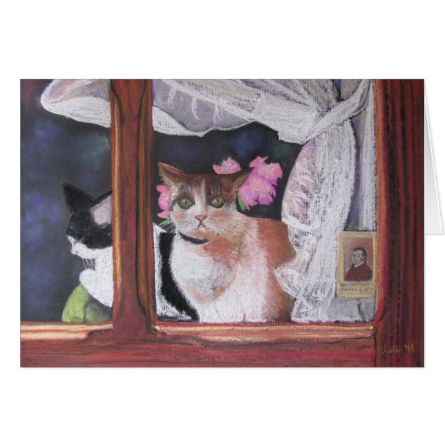 窓側の席 (正面横)