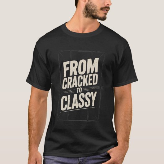 窓取り付け職 ガラス工 ガラス職人 Tシャツ (正面)