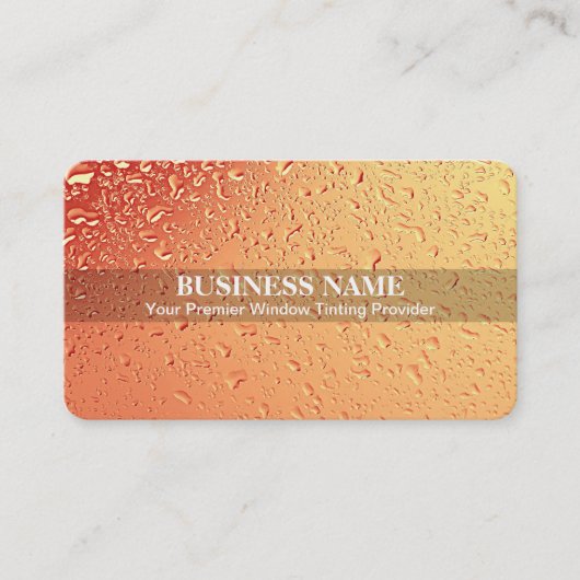 窓太陽の 名刺 (正面)