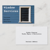 窓拭きの名刺 名刺 (正面/裏面)