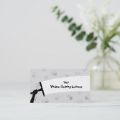 窓拭き 名刺 (スタンド正面)