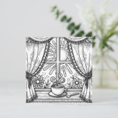 窓枠にコーヒーを入れる | カラーミー (スタンド正面)