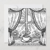 窓枠にコーヒーを入れる | カラーミー (正面)