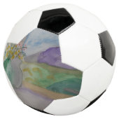 窓枠の花 サッカーボール (3/4)