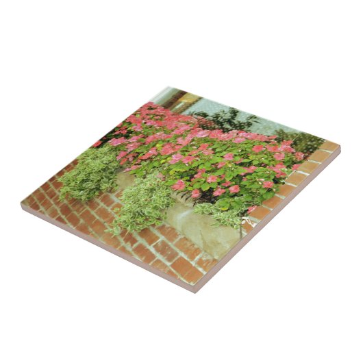 窓枠の花 タイル (側面)