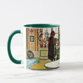 窓枠の花 マグカップ (左)