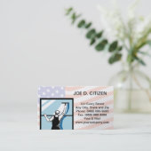 窓洗濯機の洗浄のよりきれいな名刺 名刺 (スタンド正面)