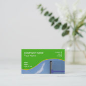 窓洗濯機 名刺 (スタンド正面)