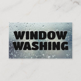 窓清掃用名刺 名刺