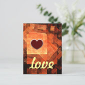 窓灯ラブポストカード ポストカード (スタンド正面)