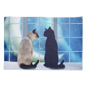 窓猫 枕カバー (裏面-左)