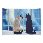 窓猫 枕カバー (裏面-右)