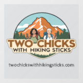 窓用ウィンドウステッカー TwoChicks ウィンドウサイン (シート)